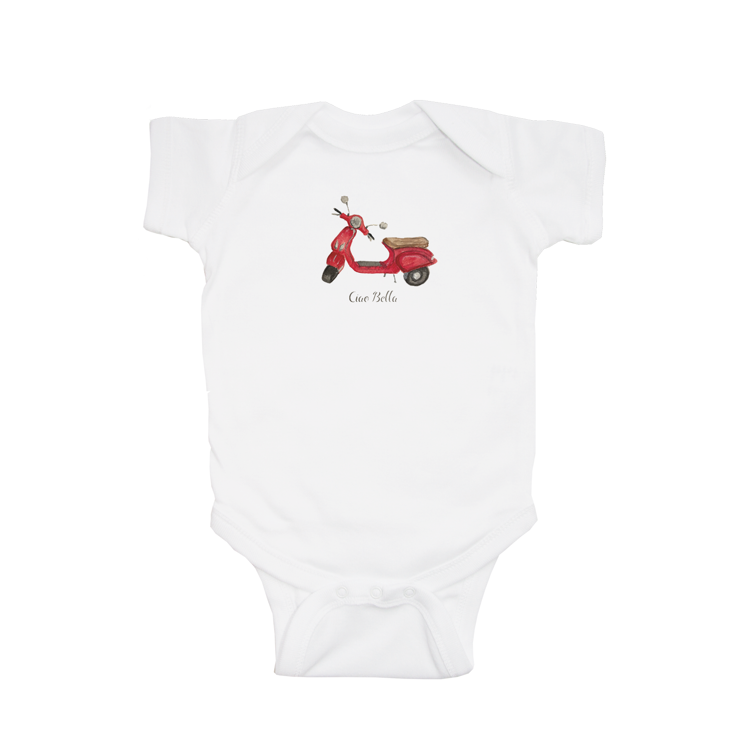 ciao bella baby snap up short sleeve