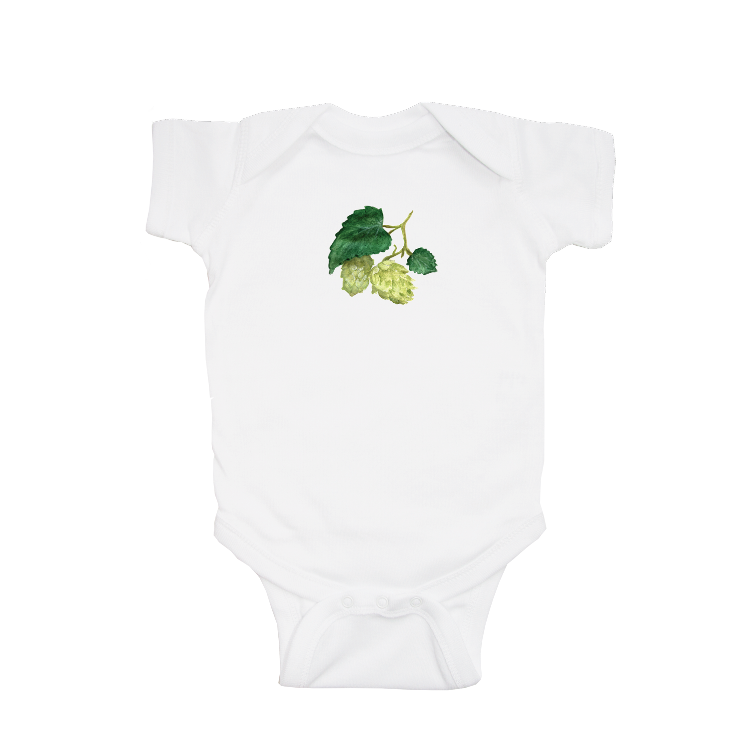 hops baby snap up short sleeve