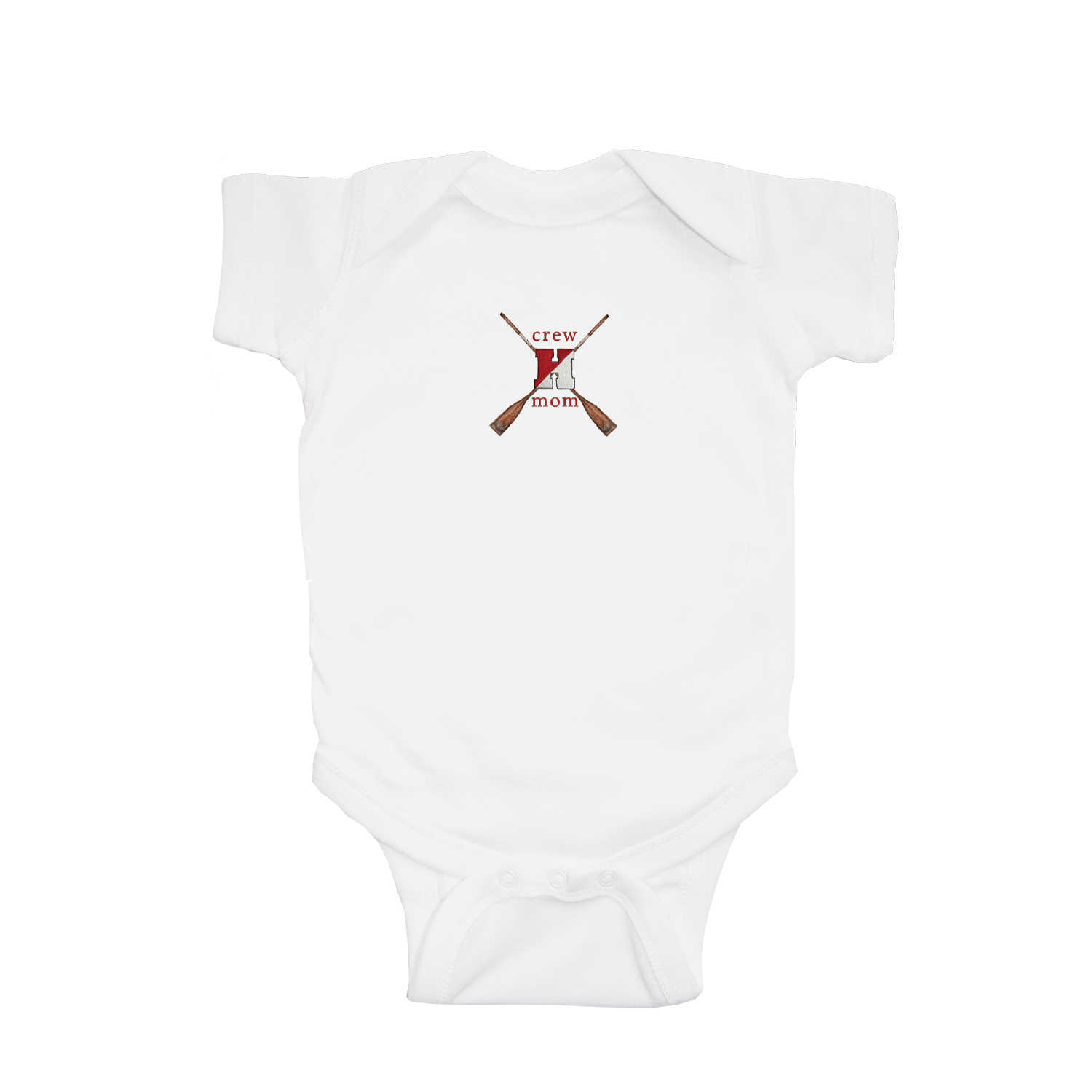 crew mom hingham baby snap up short sleeve