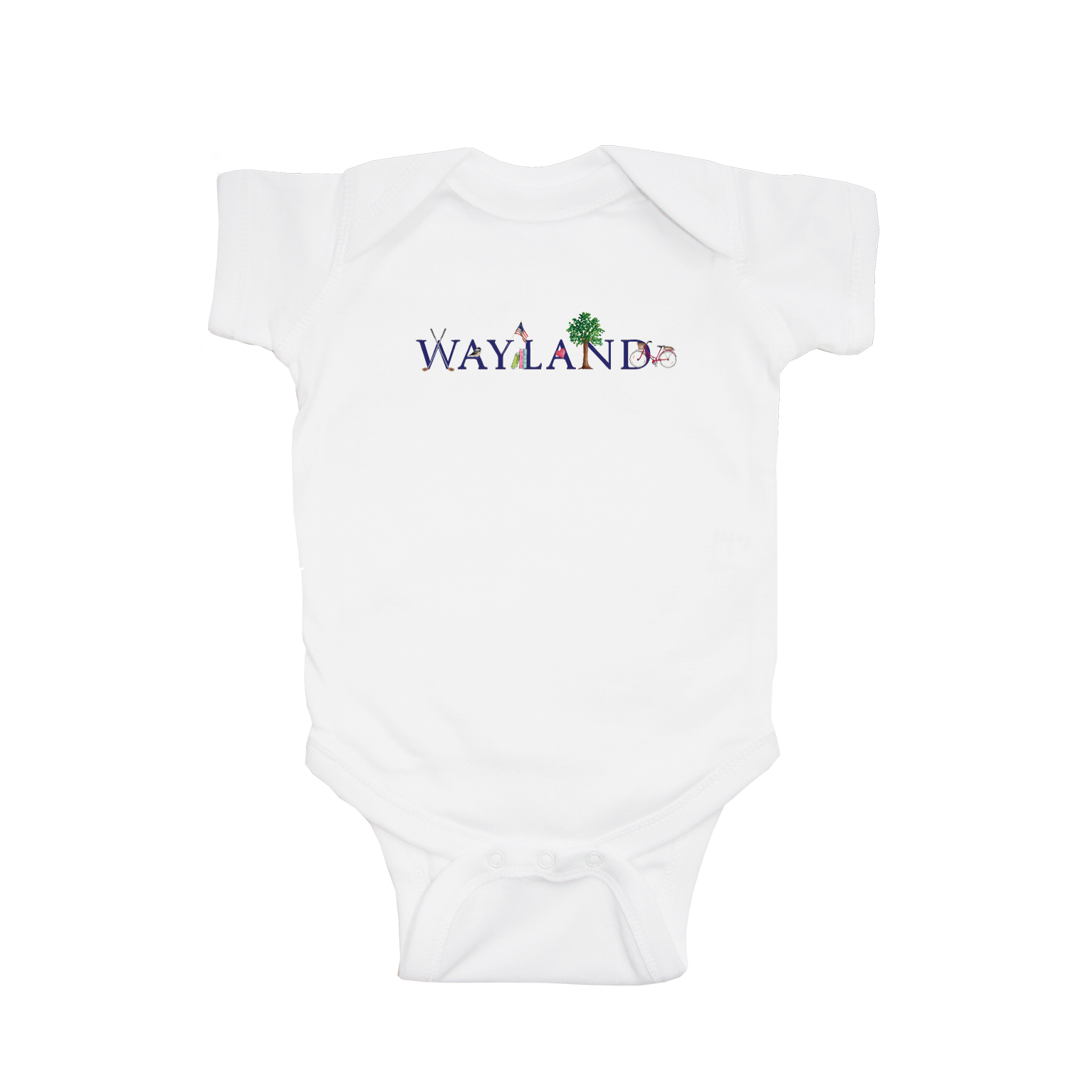 wayland baby snap up short sleeve