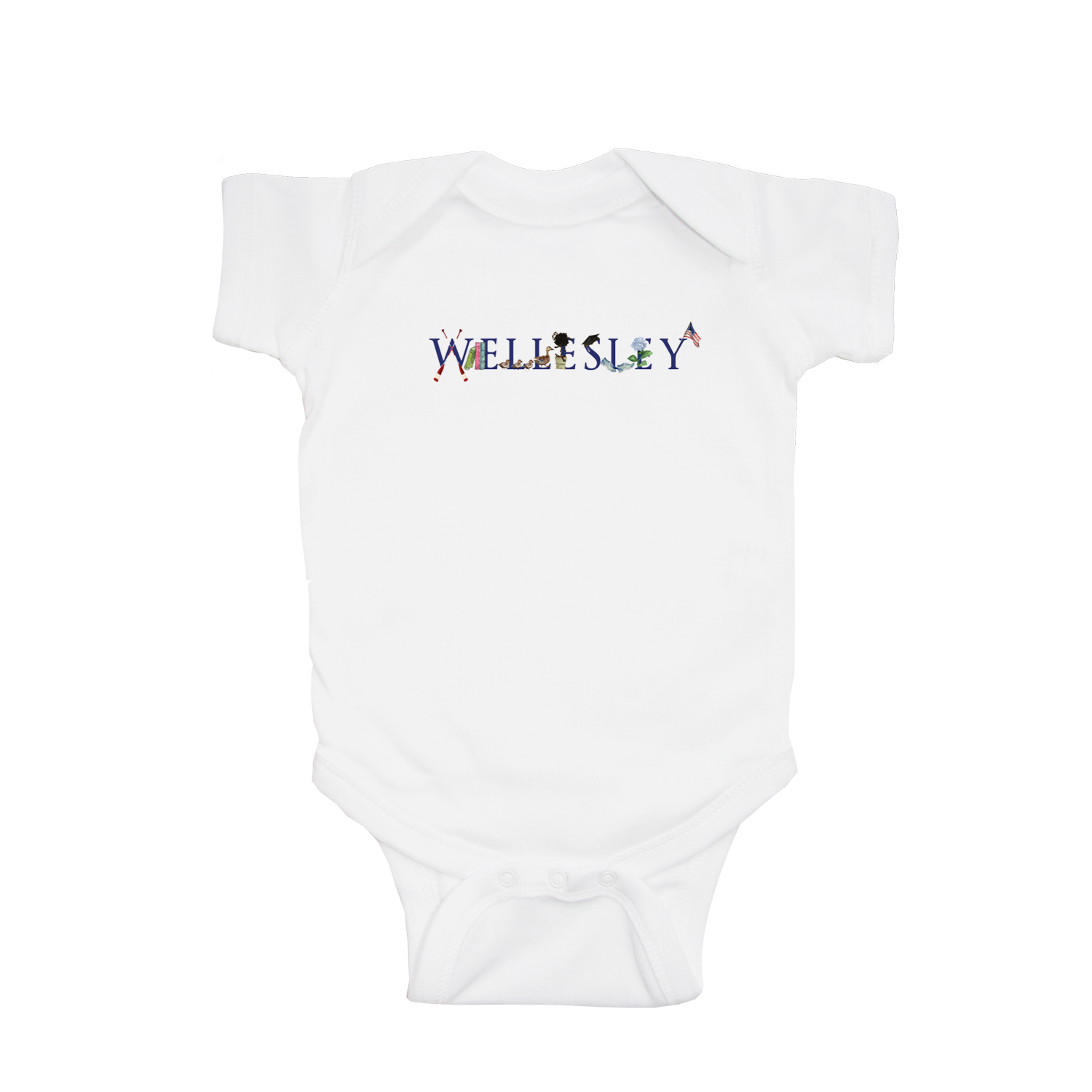 wellesley baby snap up short sleeve