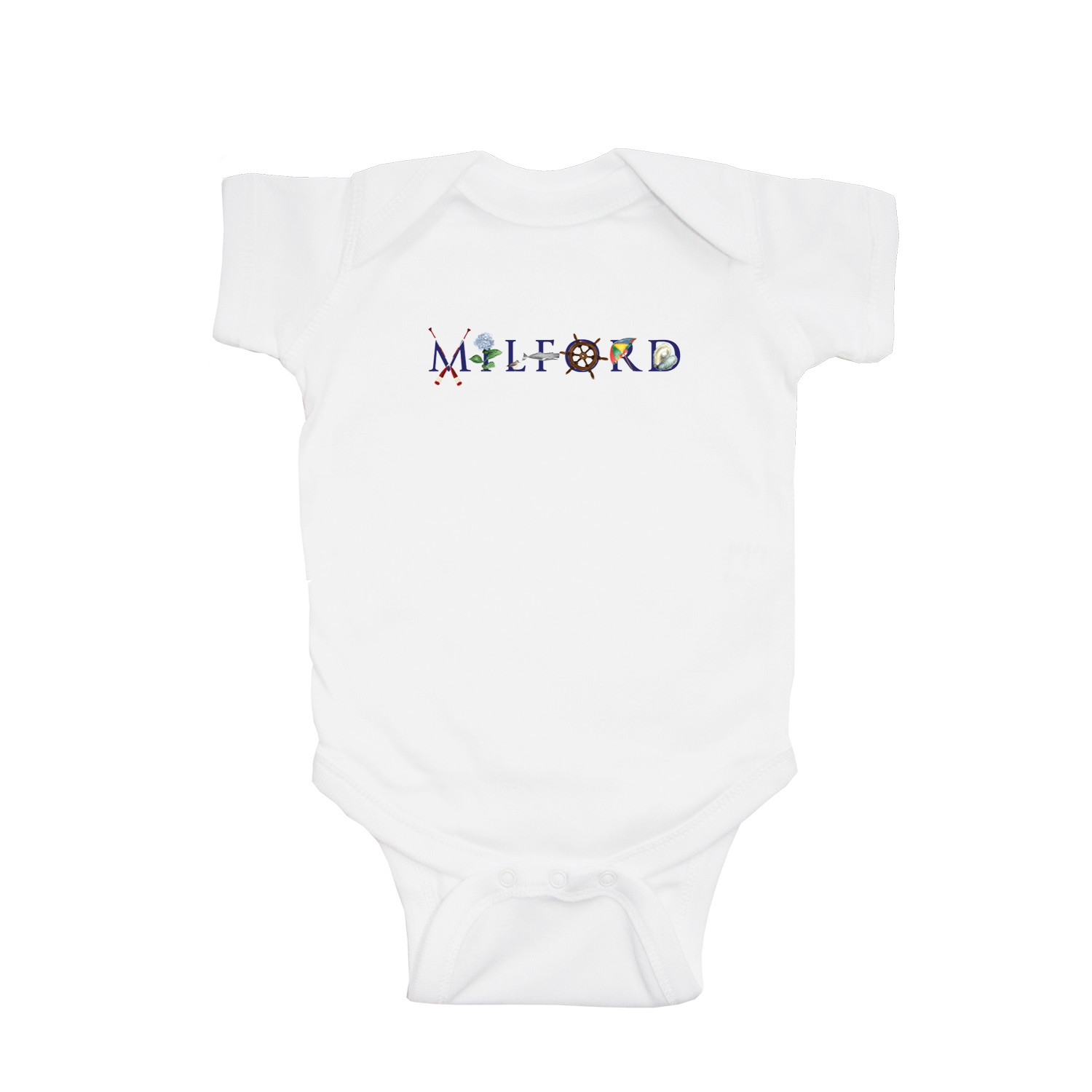 milford, ct baby snap up short sleeve
