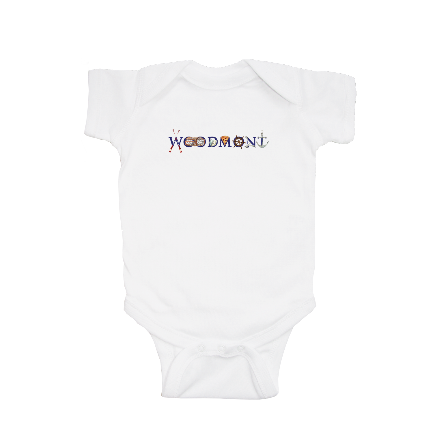 woodmont baby snap up short sleeve