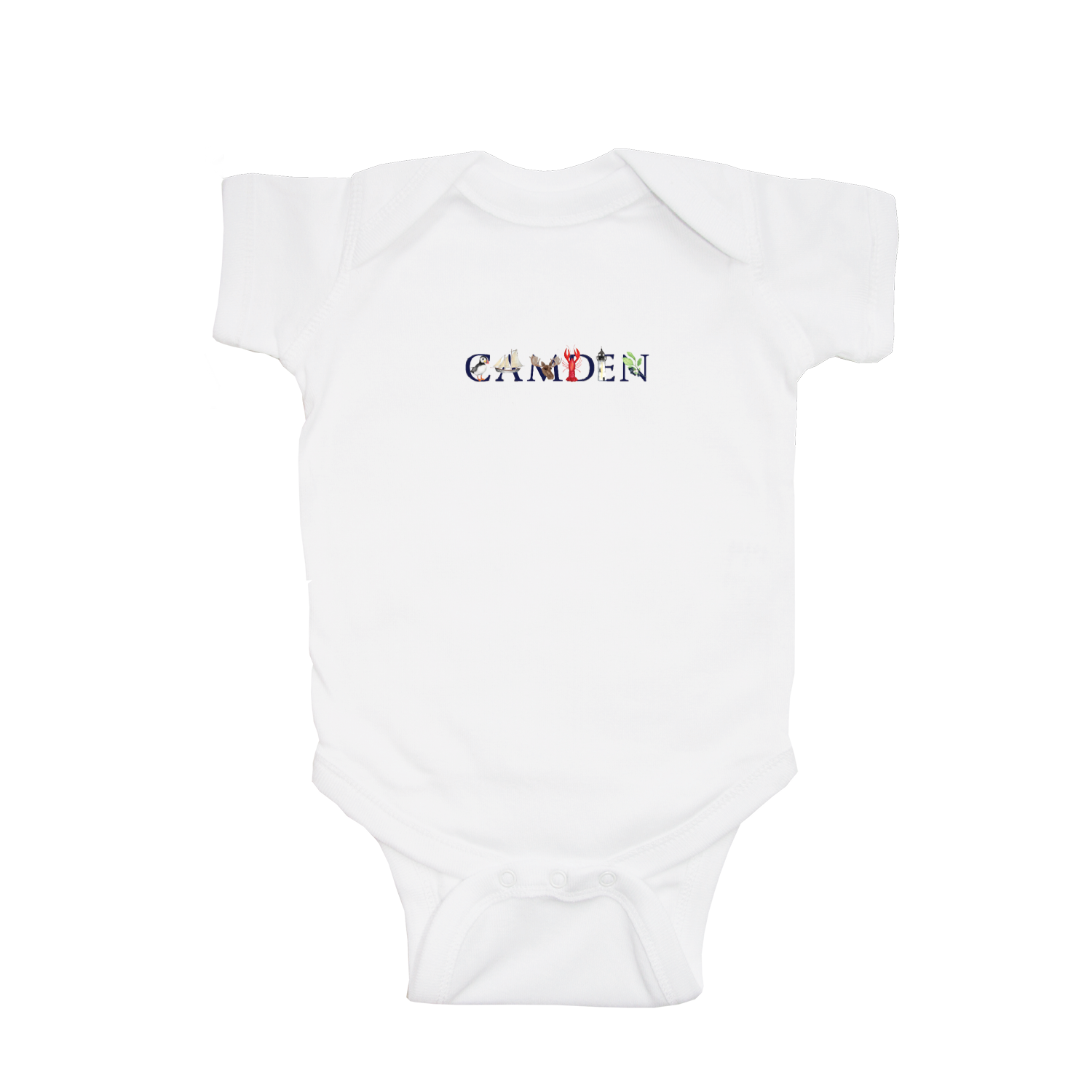 camden baby snap up short sleeve