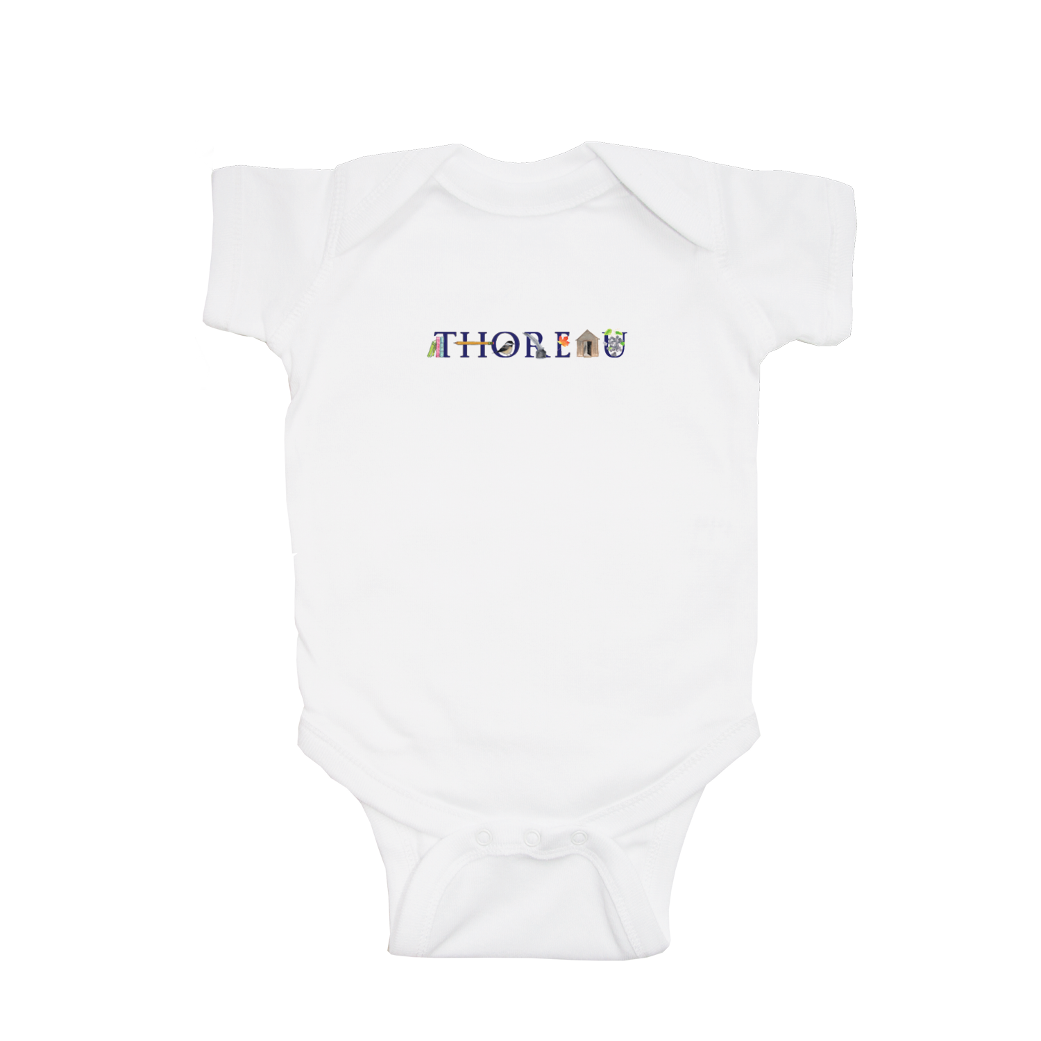 thoreau baby snap up short sleeve