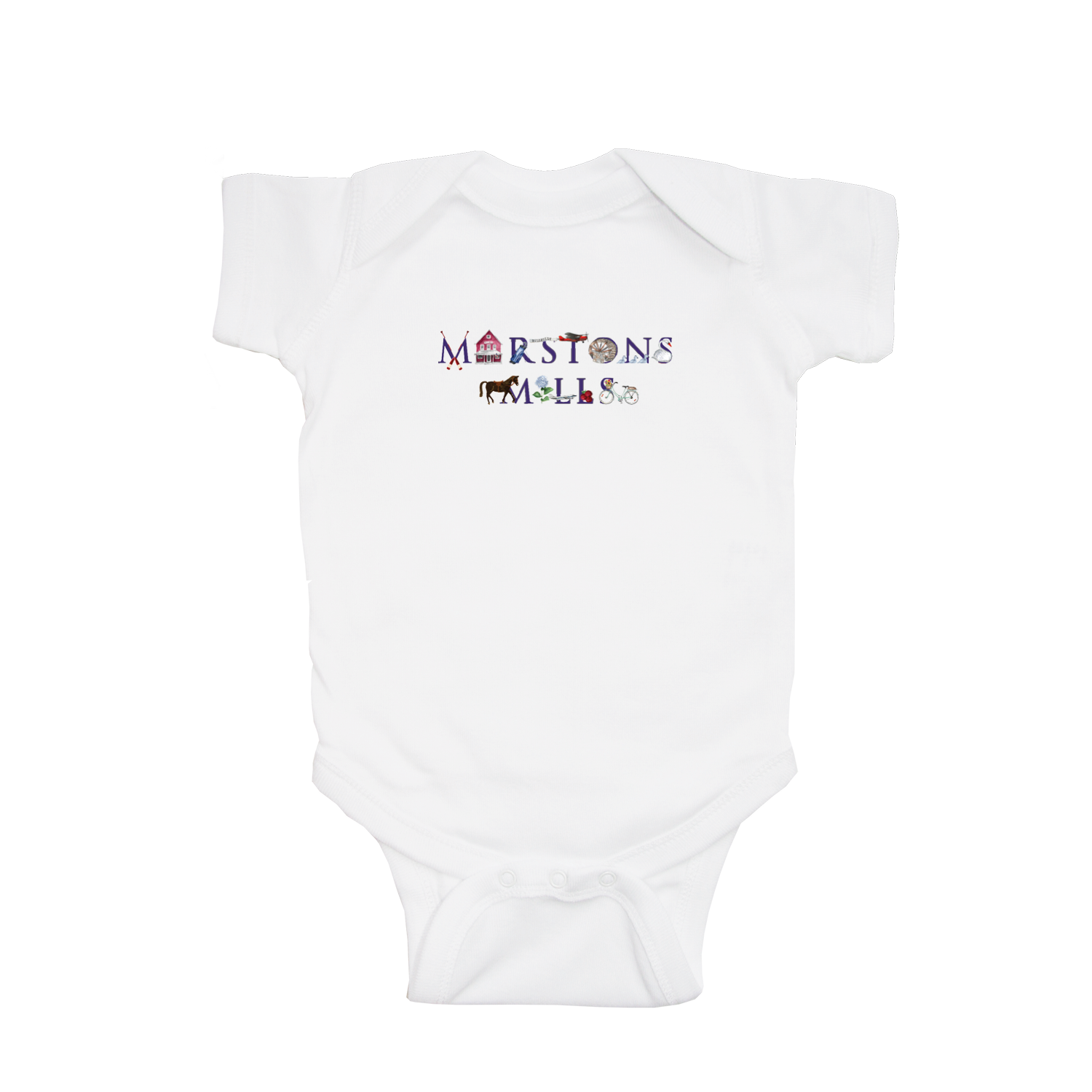 marstons mills baby snap up short sleeve