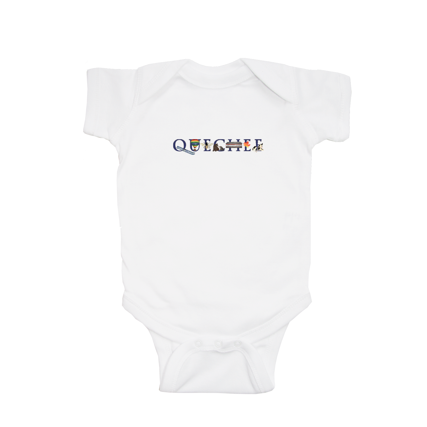 quechee baby snap up short sleeve