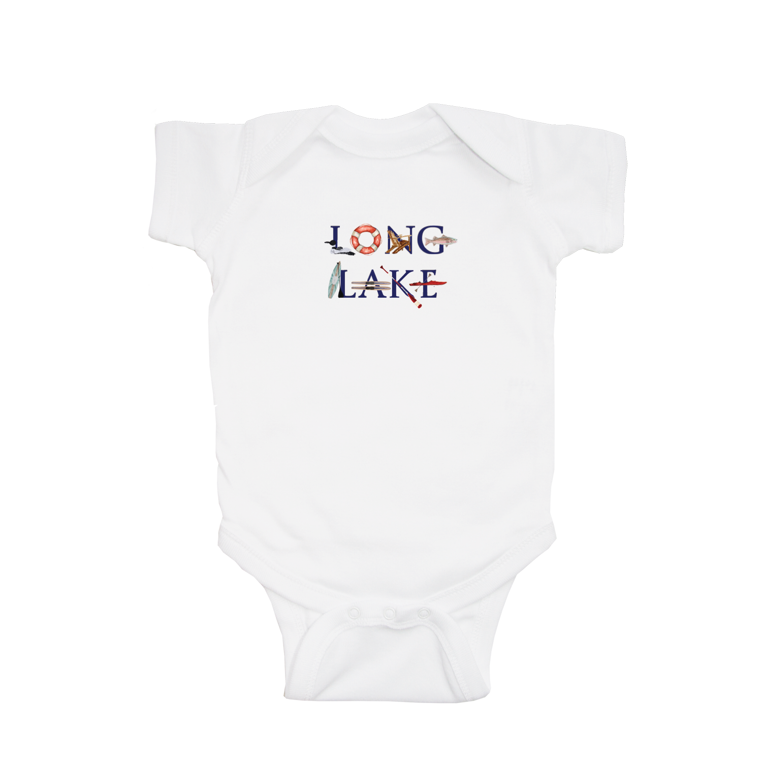 long lake baby snap up short sleeve baby snap up long sleeve