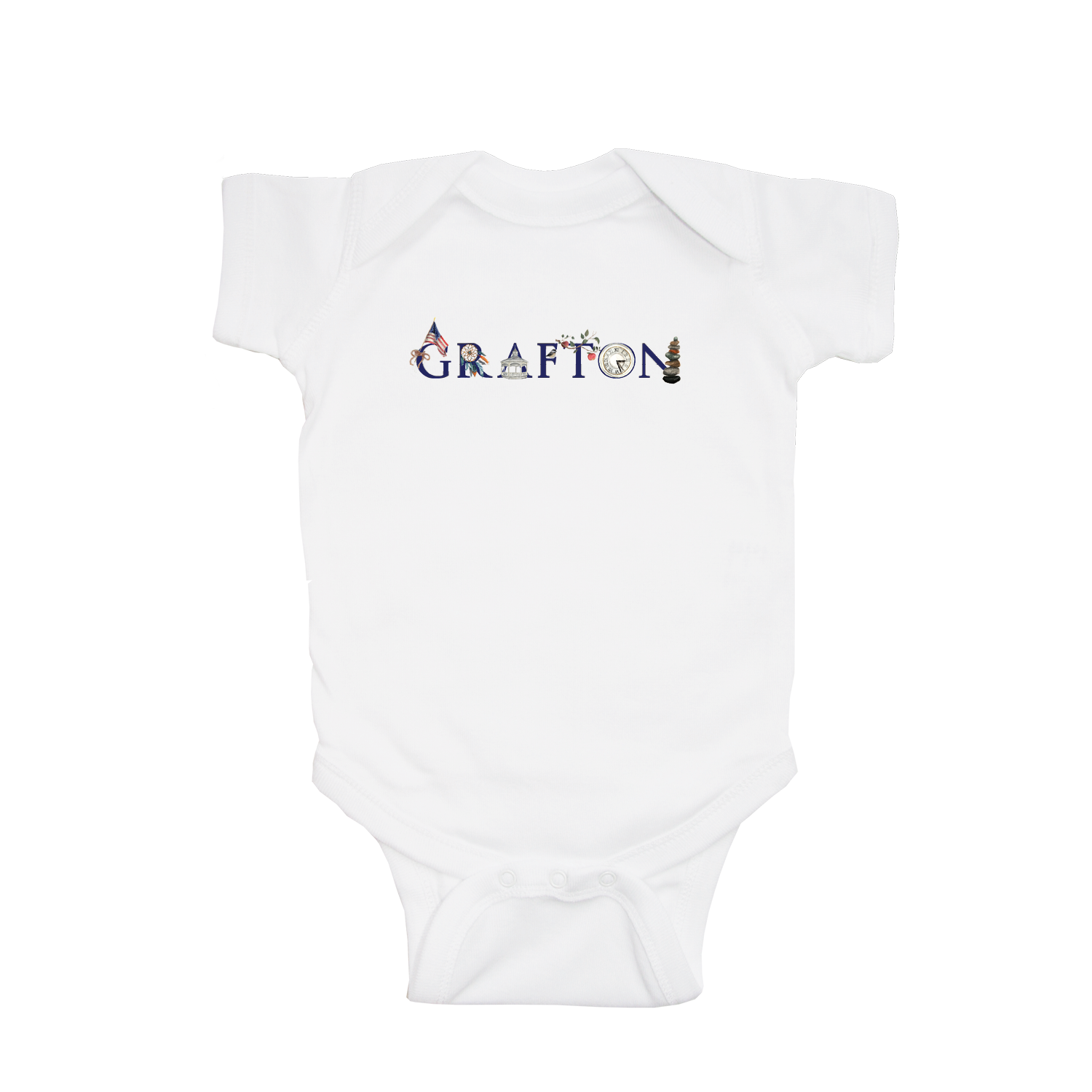 grafton baby snap up short sleeve