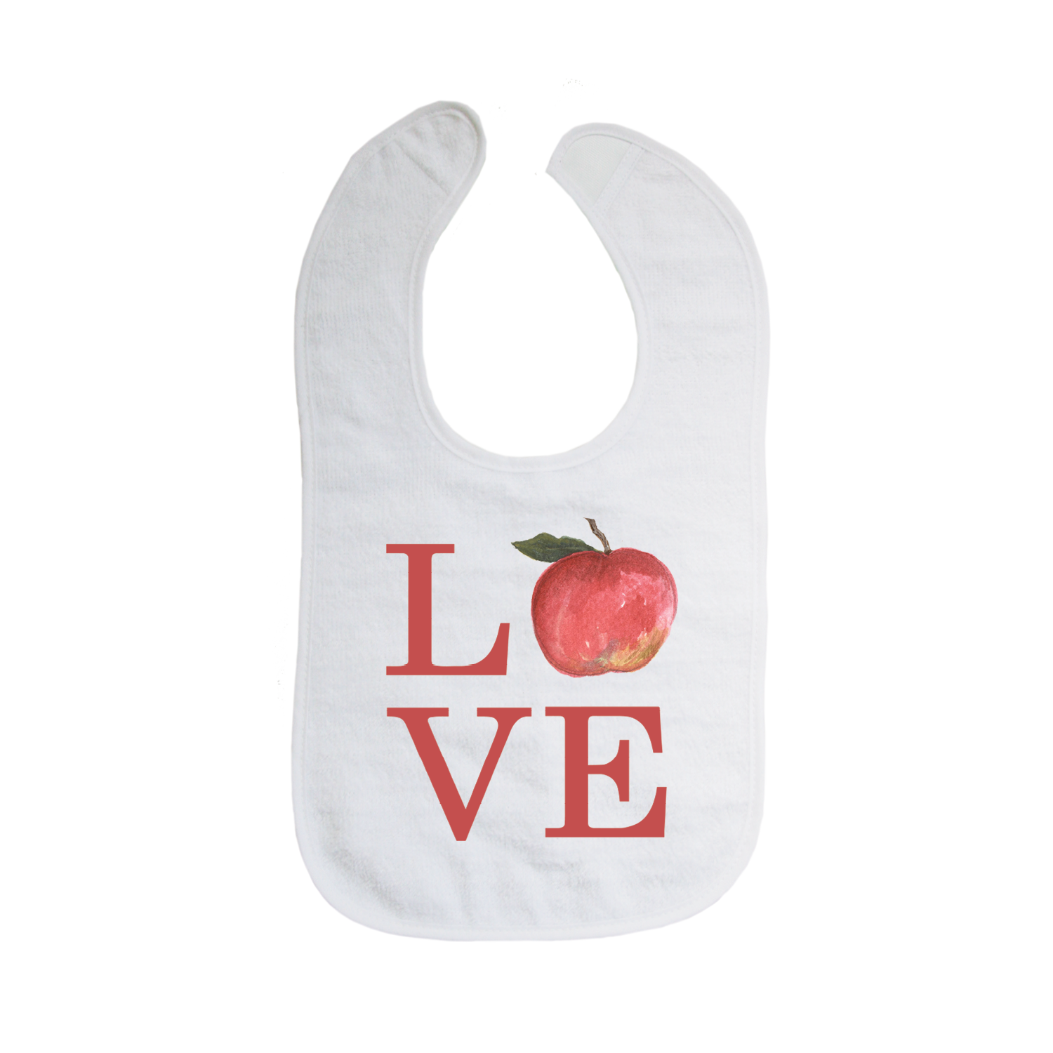 love apple bib