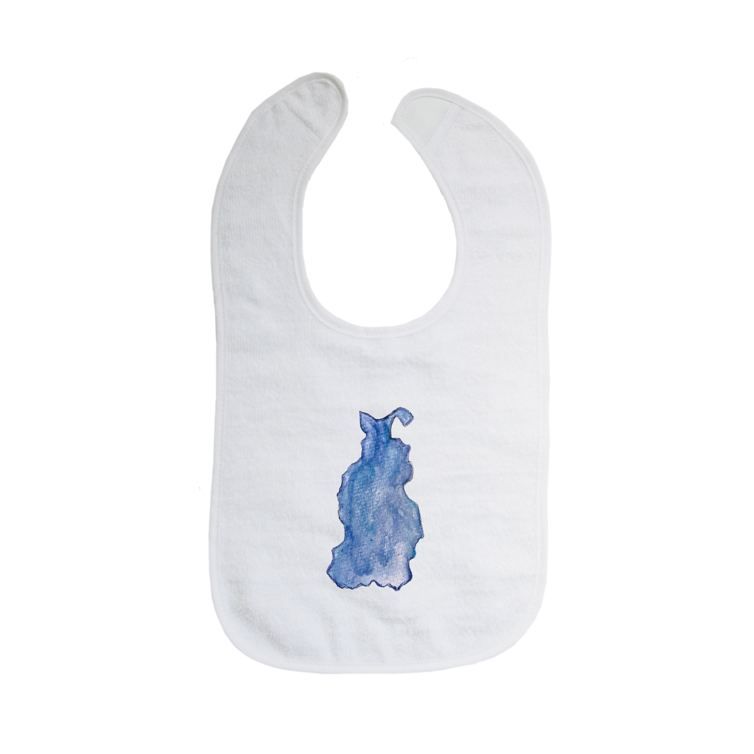 beaver island shape bib