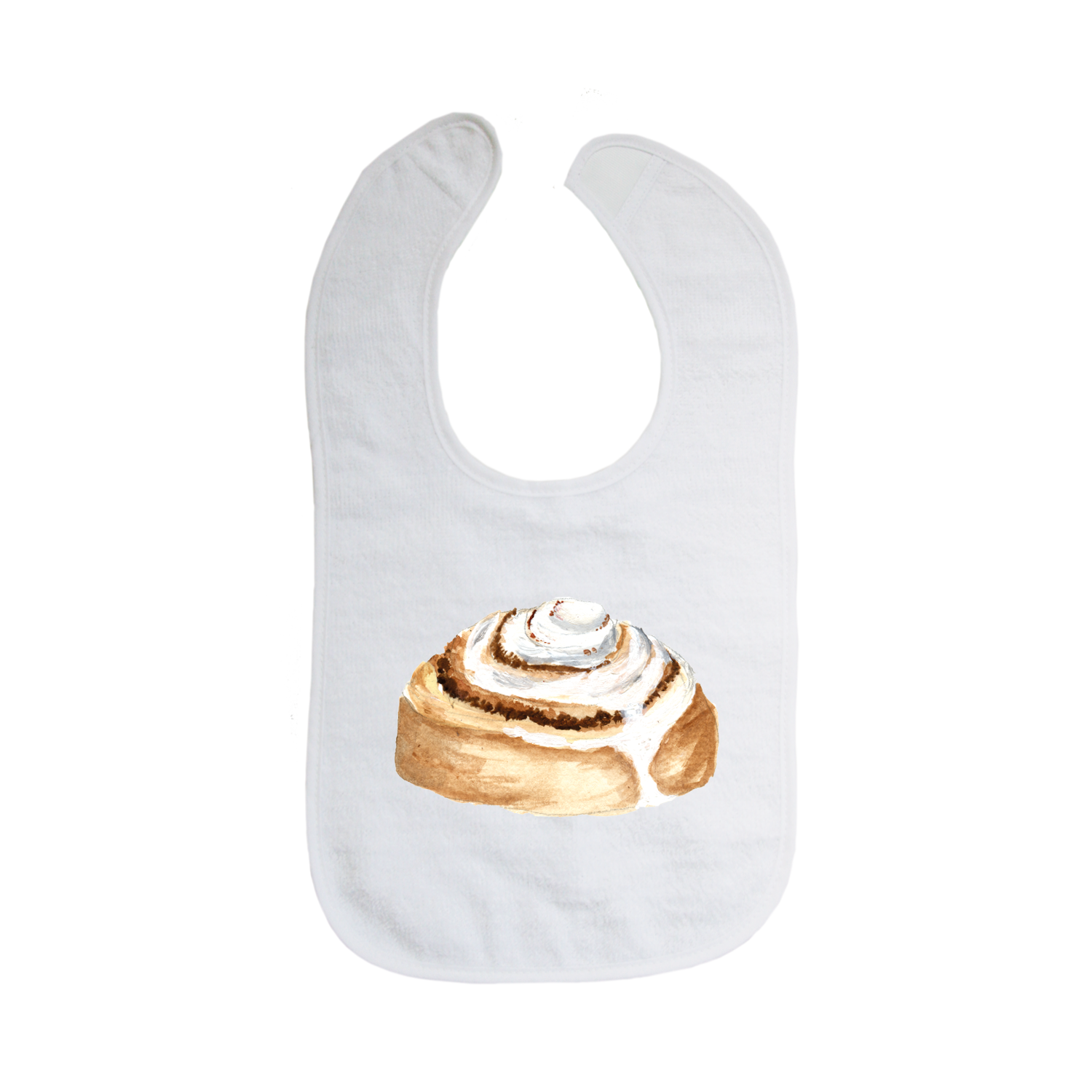 cinnamon bun bib