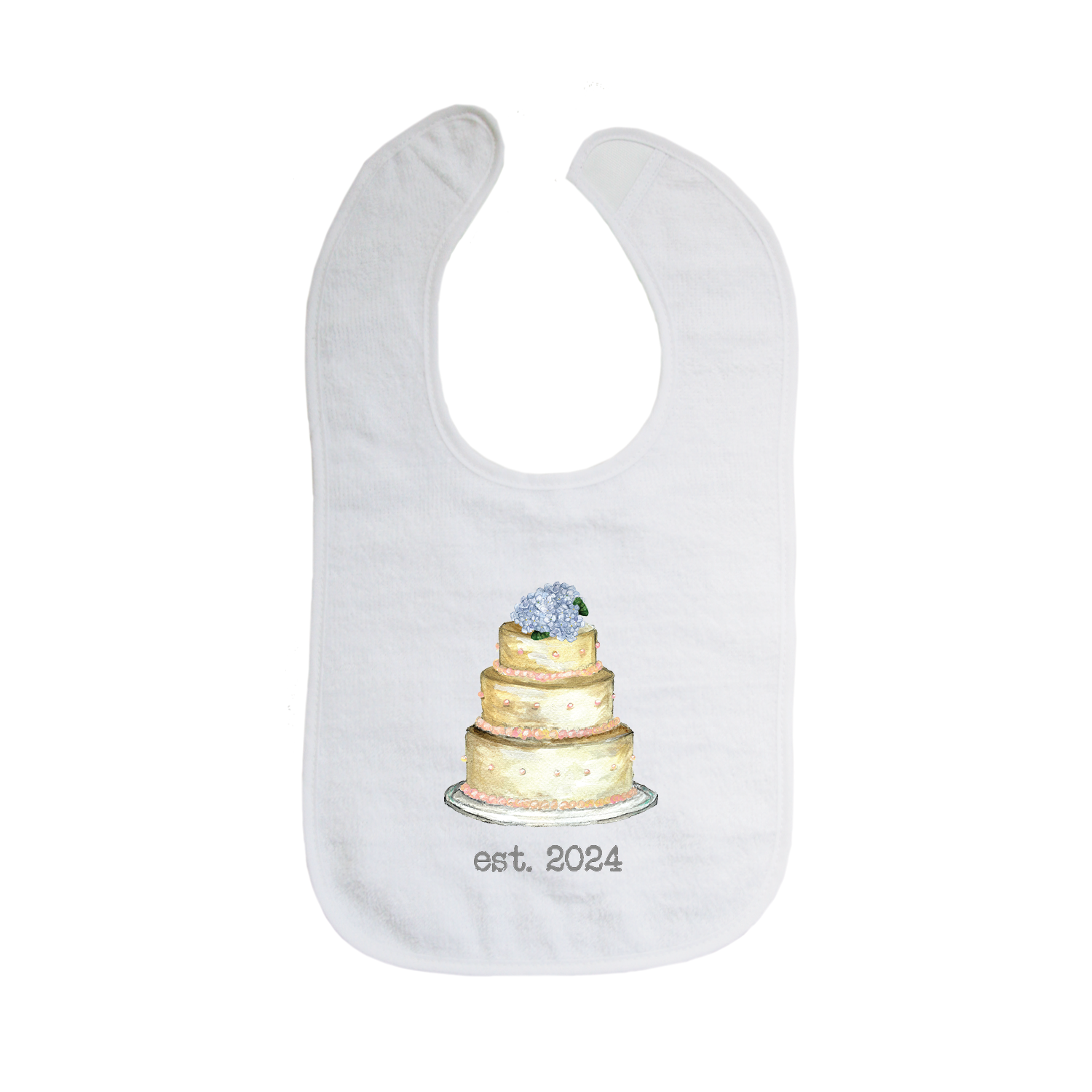 wedding cake 2024 bib