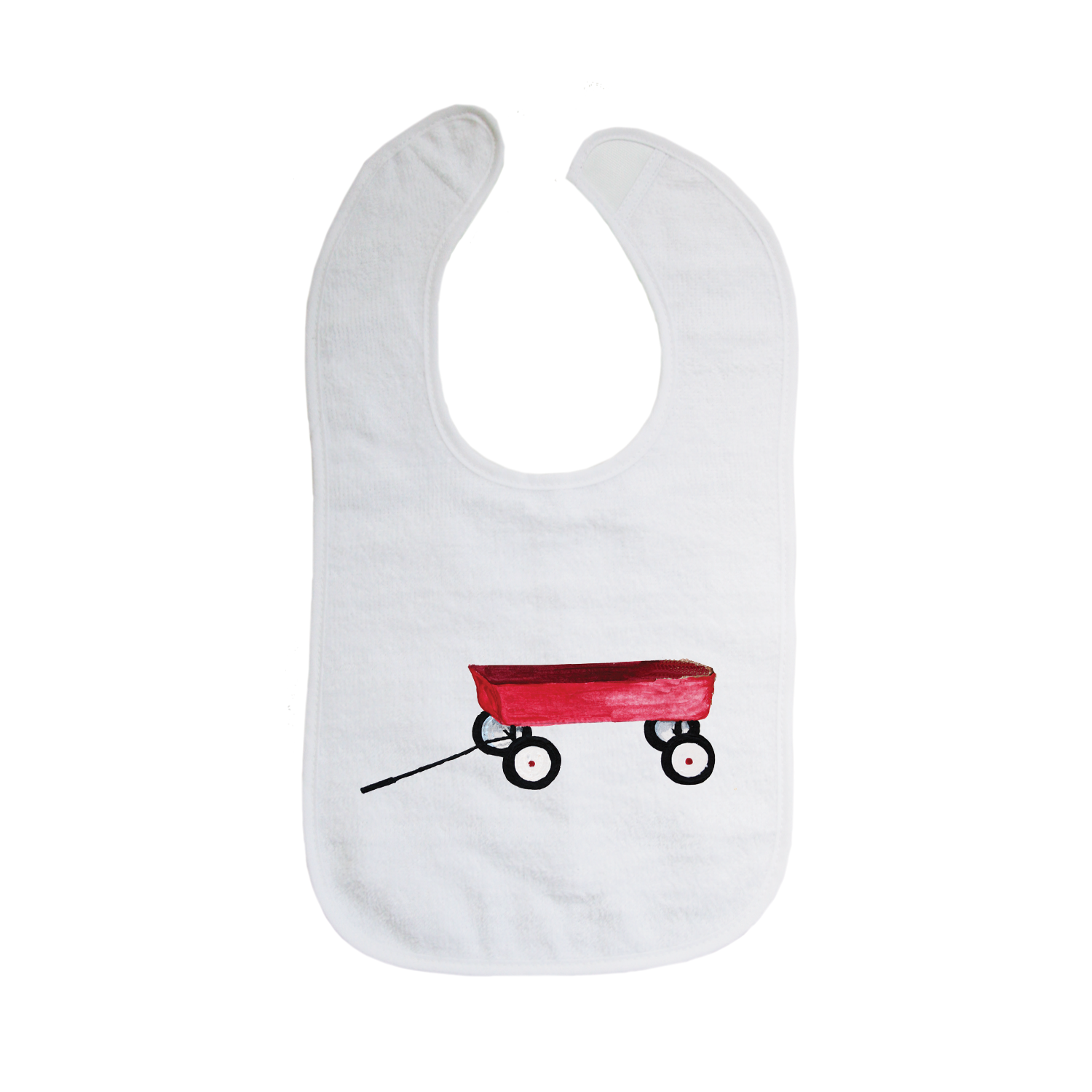 little red wagon bib