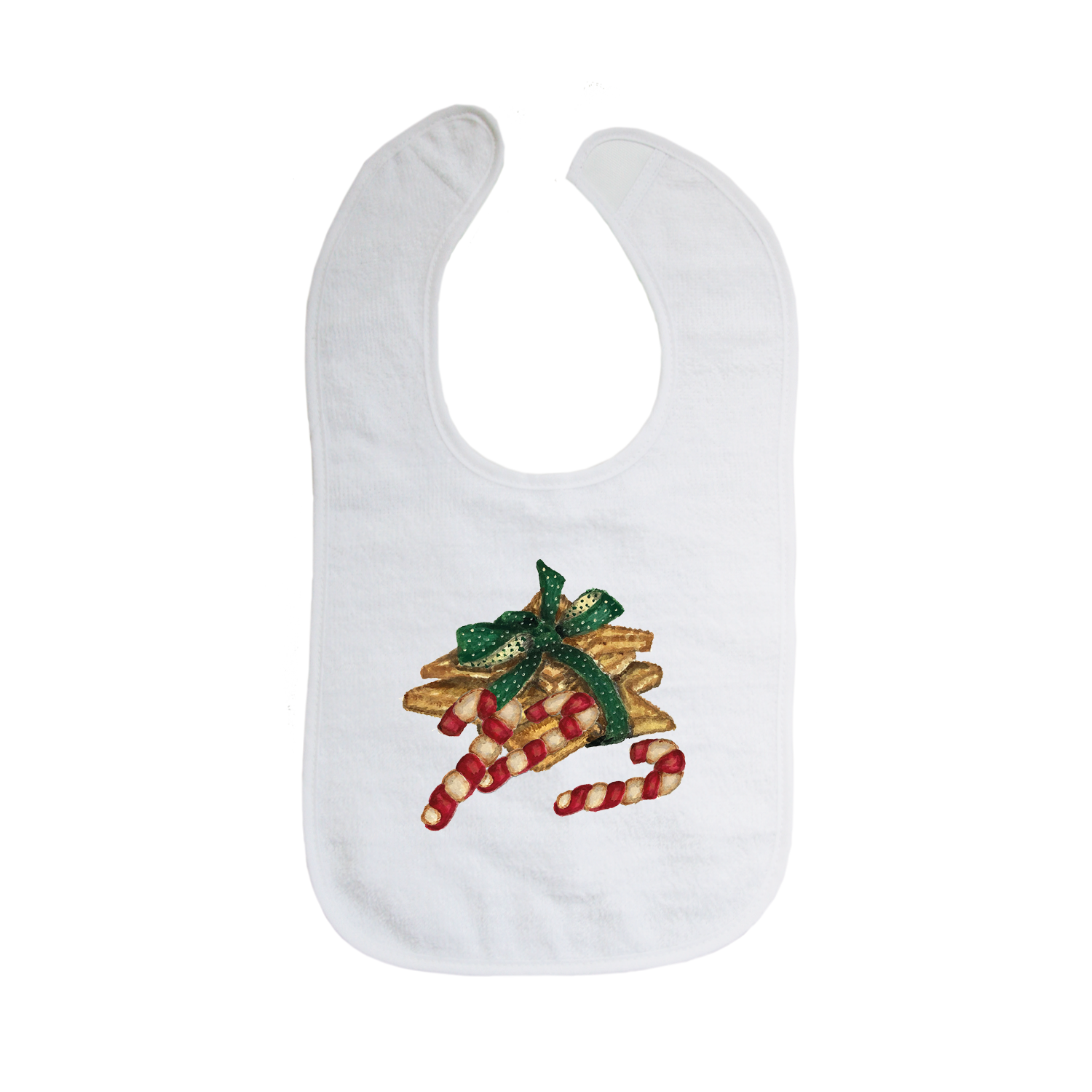 christmas cookies bib