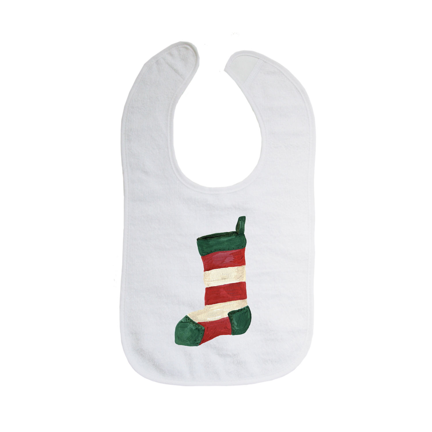 christmas stocking bib