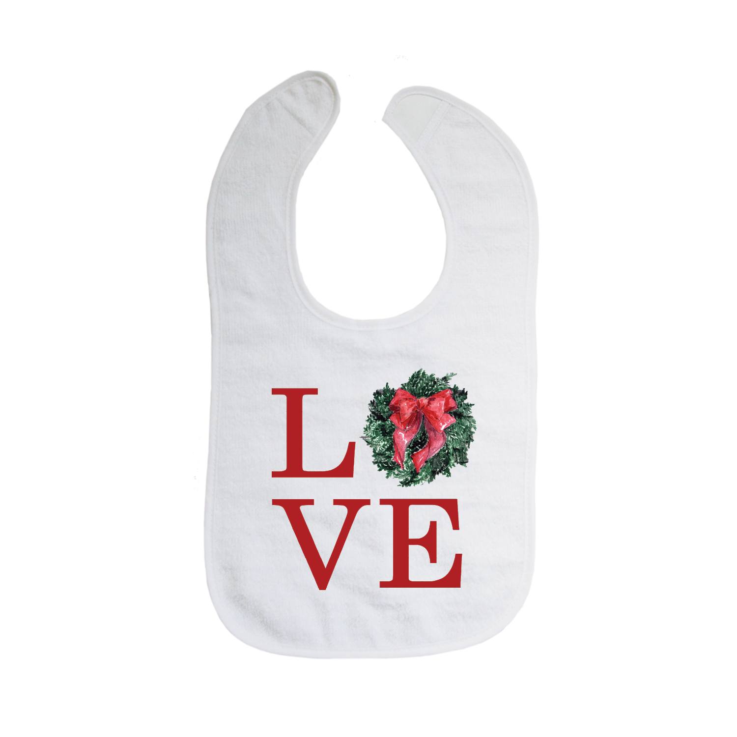 love christmas bib