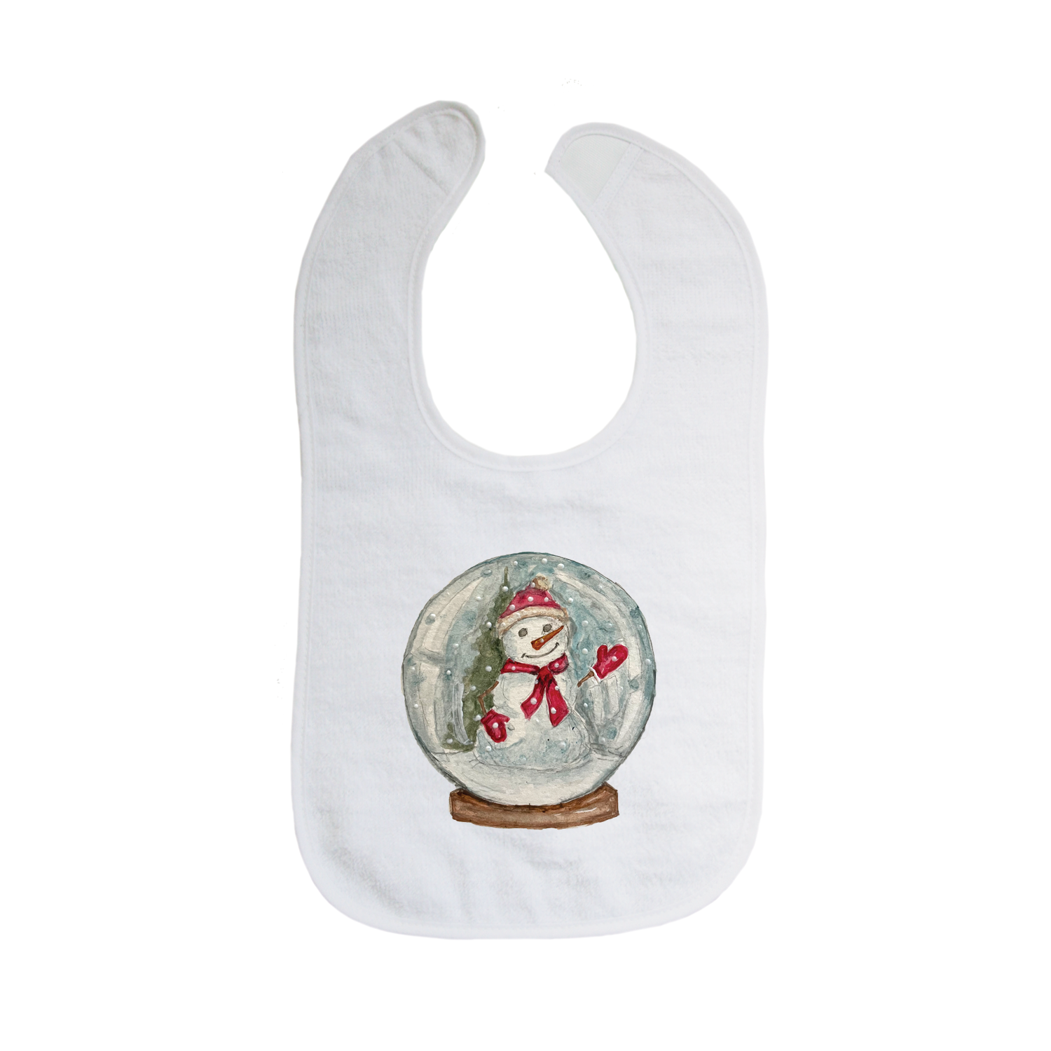 snow globe bib