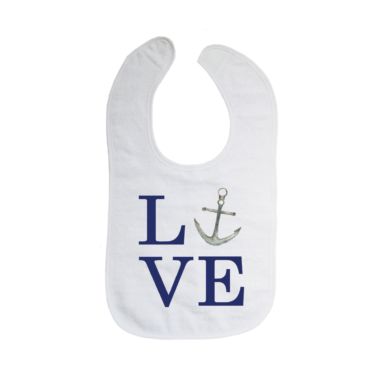 love anchor bib