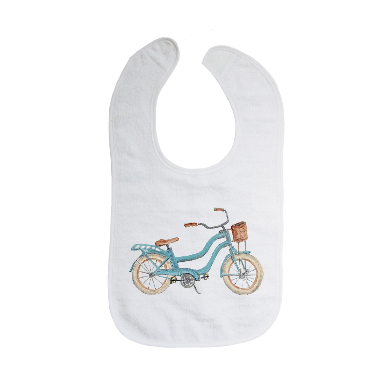 light blue beach bike bib