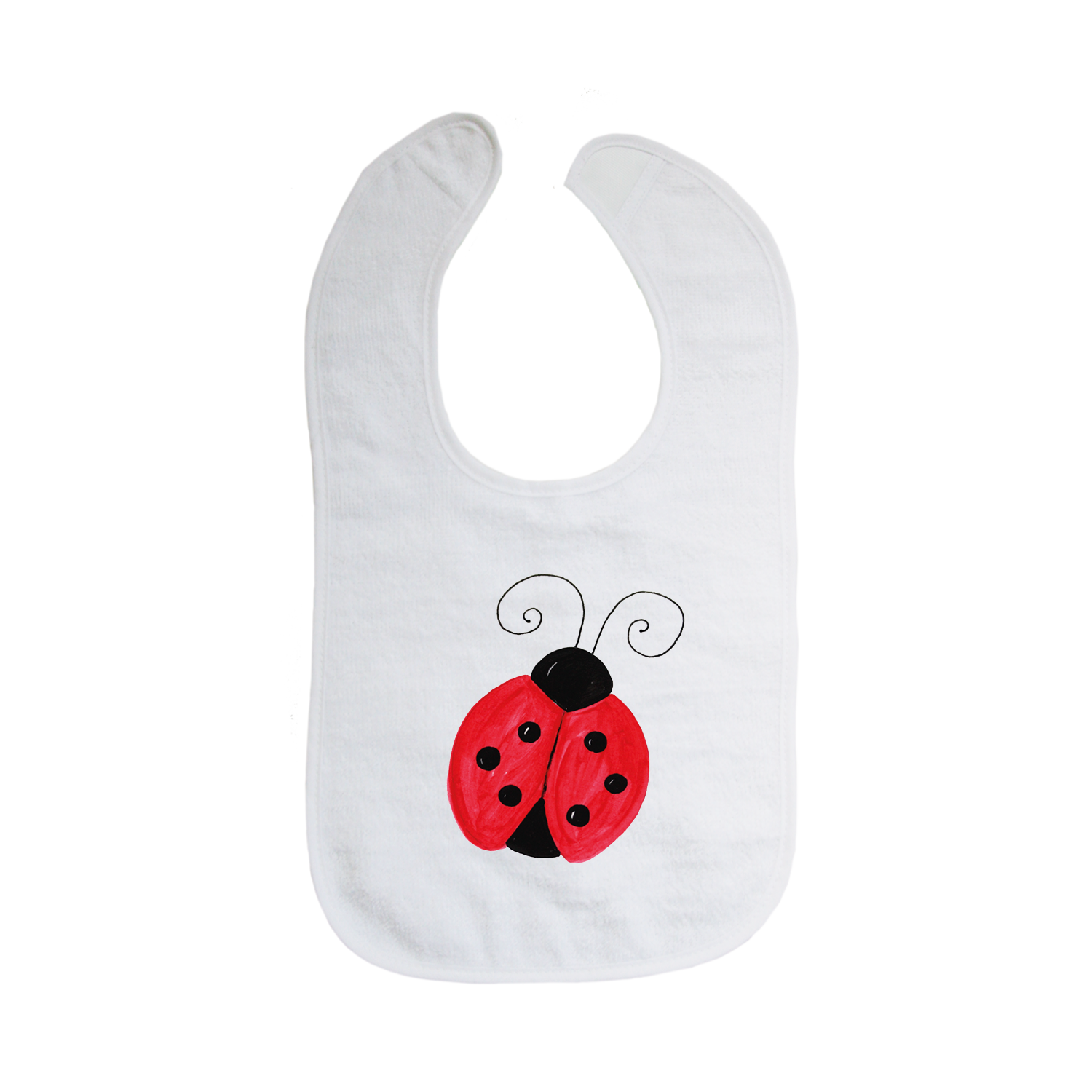 lady bug bib