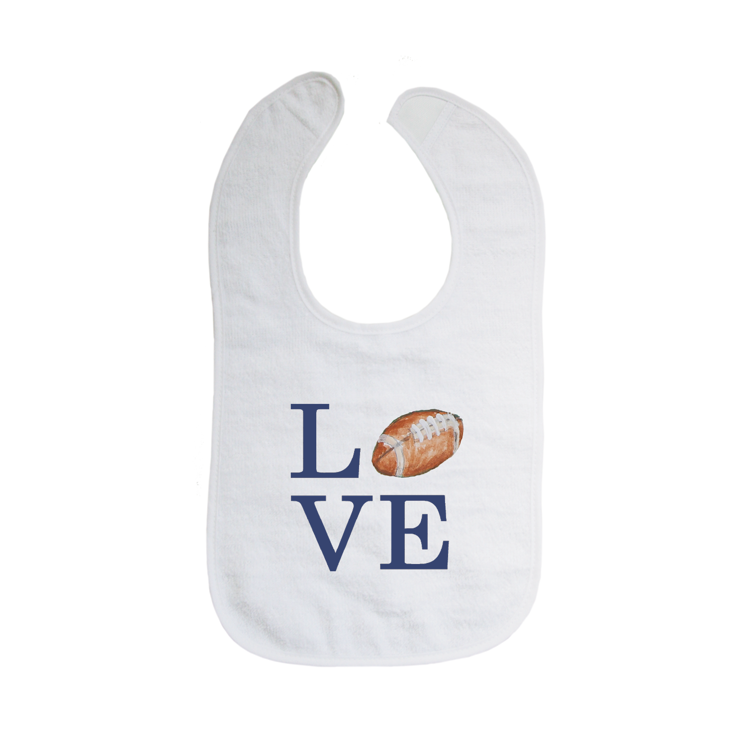 love football bib