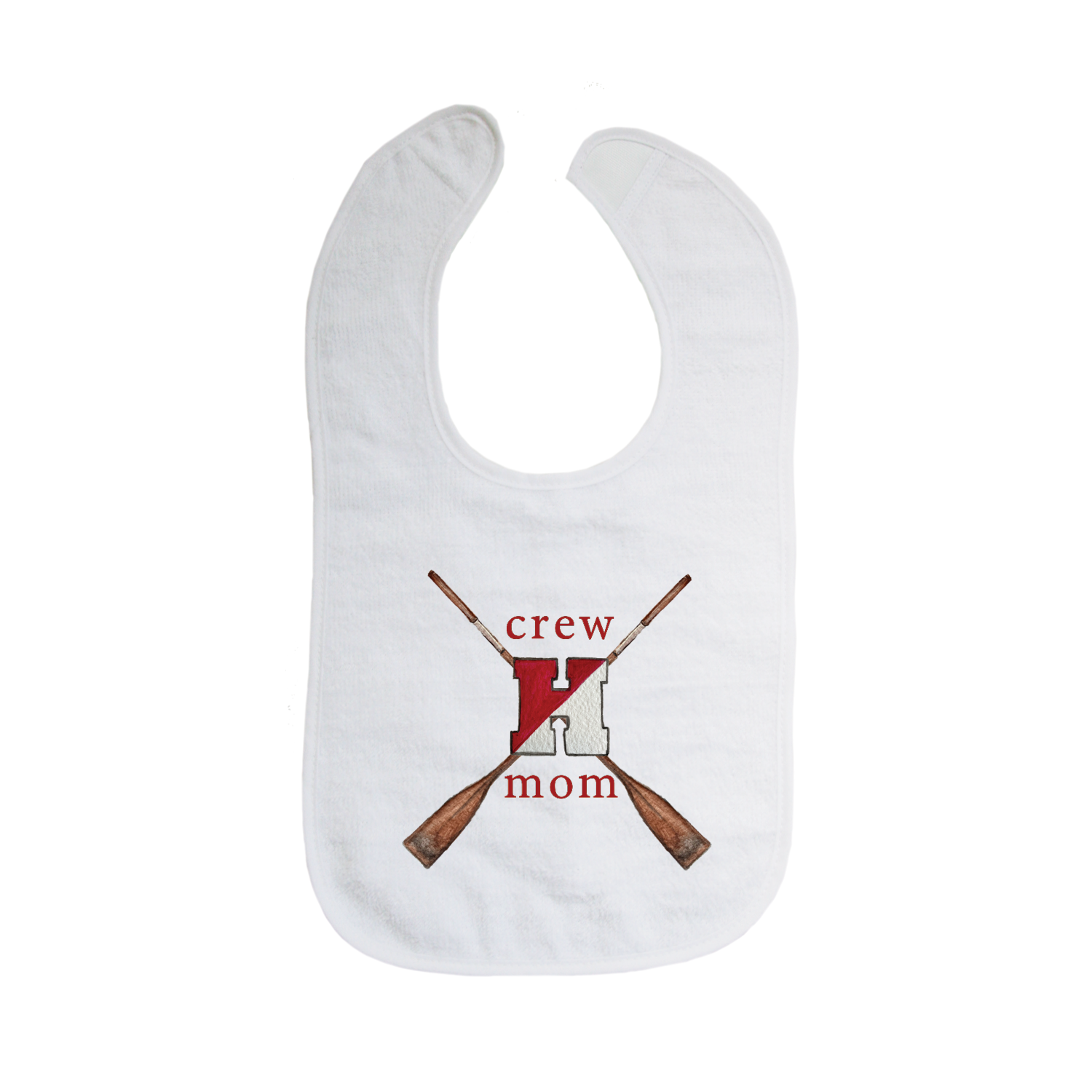 crew mom hingham bib