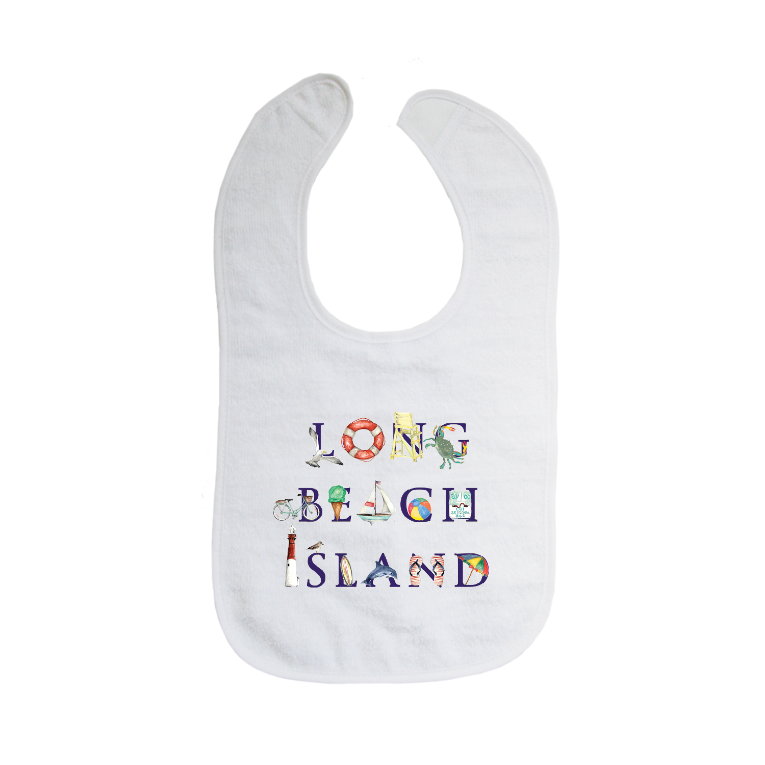 long beach island (new) bib