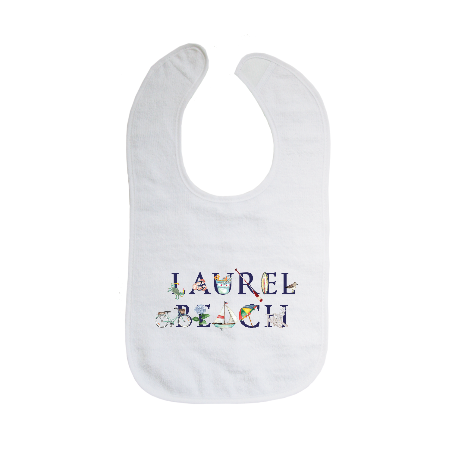 laurel beach bib