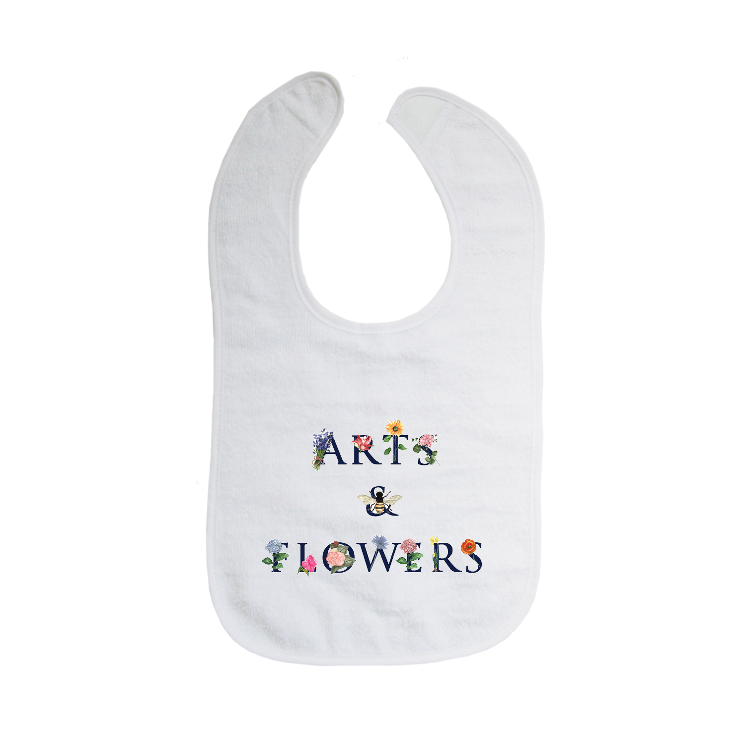 arts and flowers bib