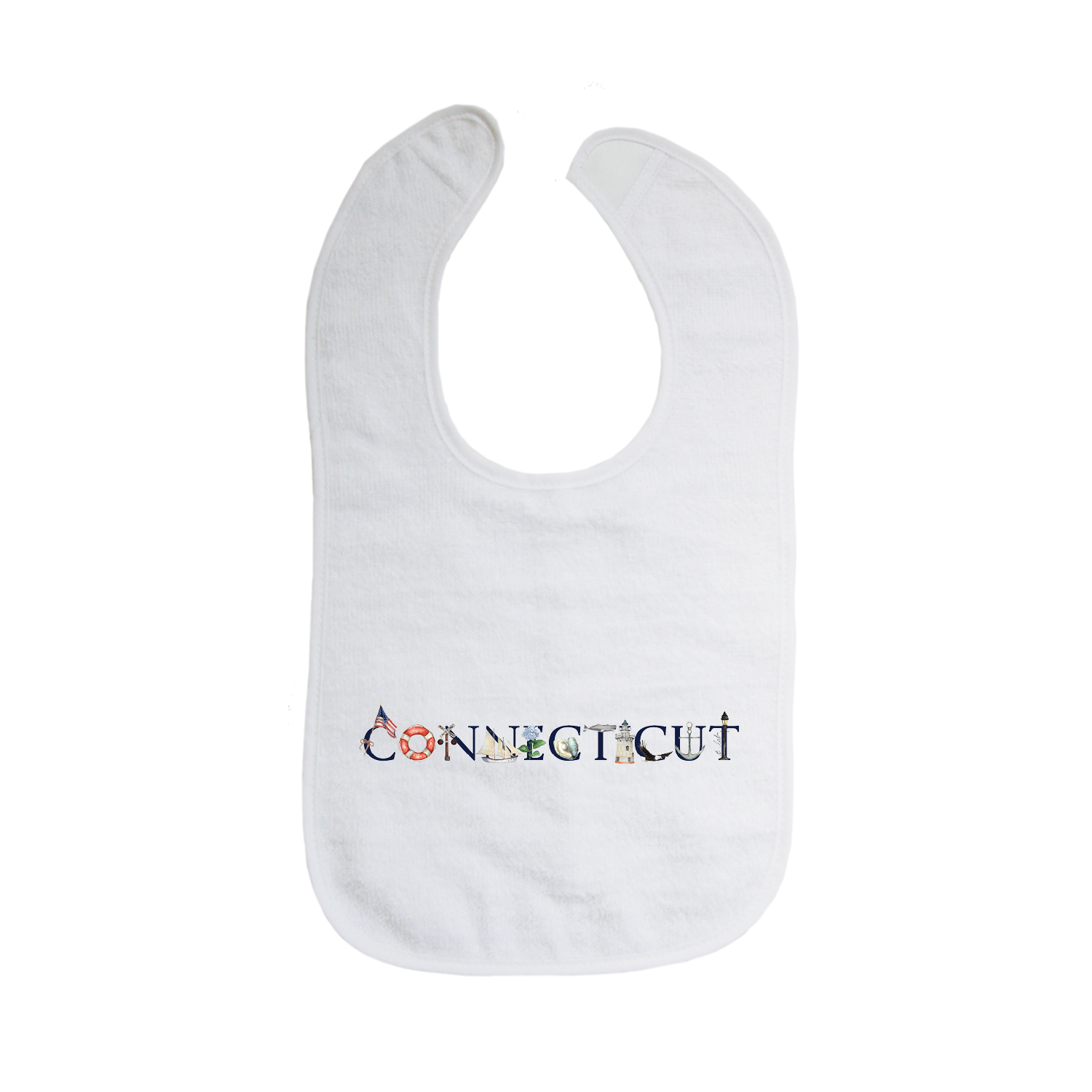 connecticut nautical bib