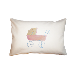 stroller baby girl  small accent pillow