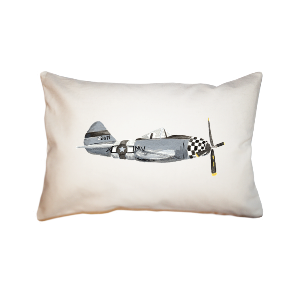 fighter plane  small accent pillow