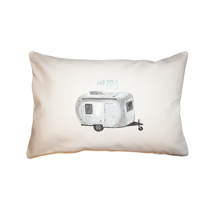 happy camper large rectangle pillow