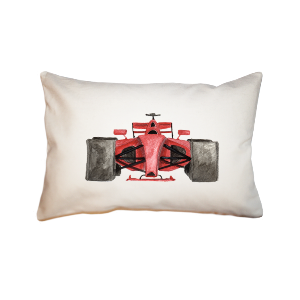 race car  small accent pillow