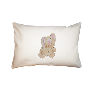 stuffed bunny  small accent pillow