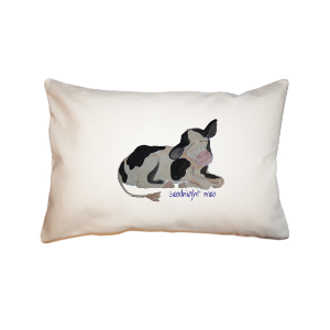 goodnight moo  small accent pillow