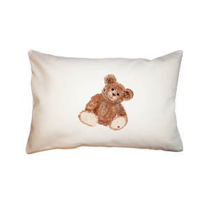teddy bear  small accent pillow
