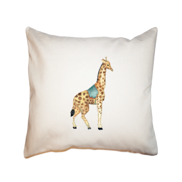 giraffe square pillow