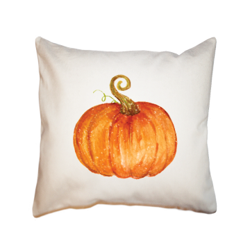 pumpkin square pillow