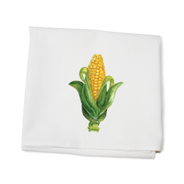 ear of corn flour sack towel