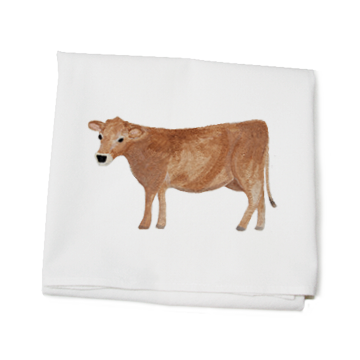 cow flour sack towel