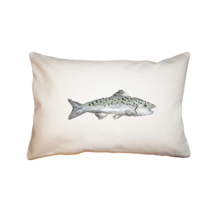salmon large rectangle pillow