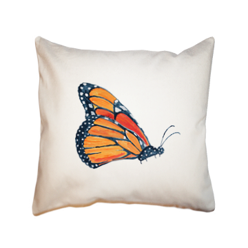monarch square pillow