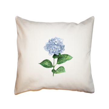 hydrangea square pillow