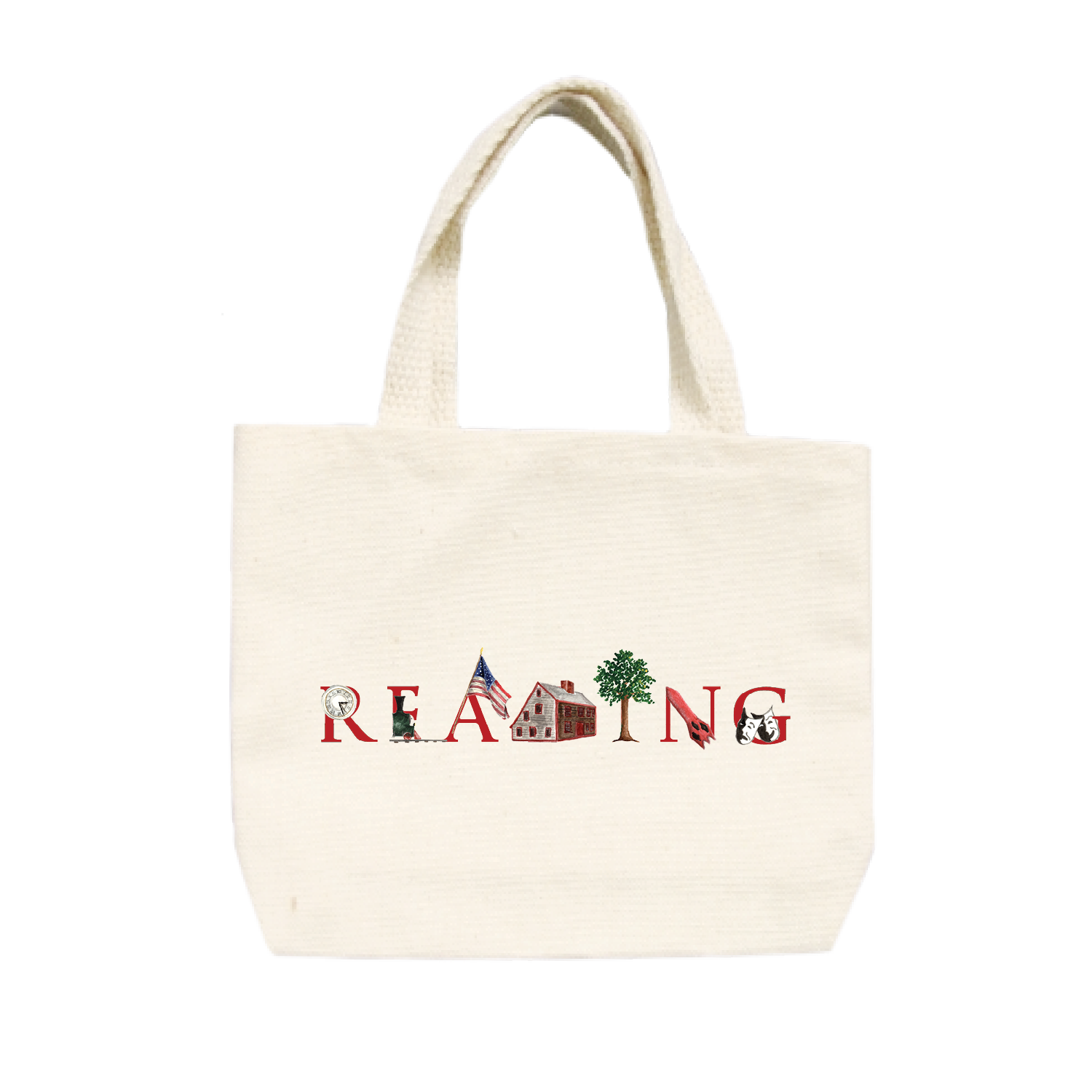 Reading small tote