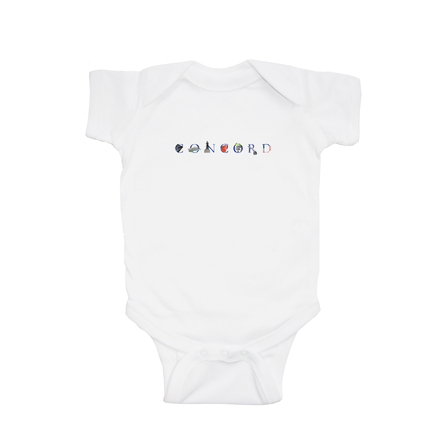 Concord baby snap up short sleeve