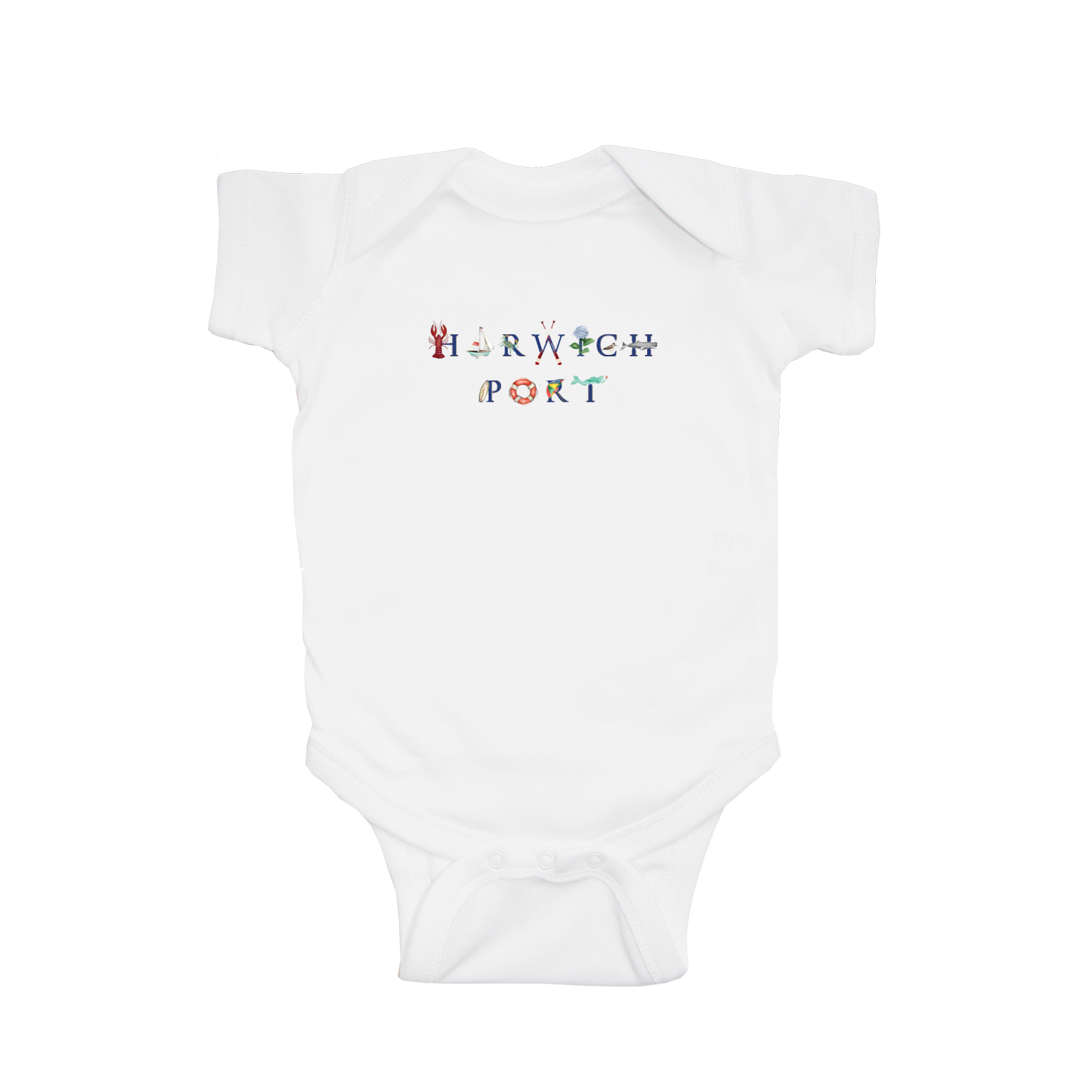 harwich port baby snap up short sleeve
