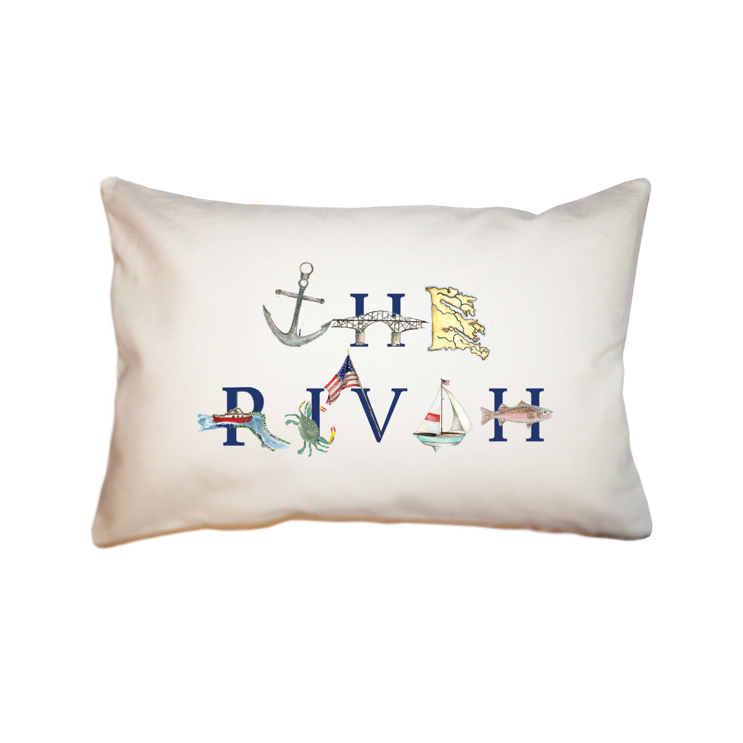 The Rivah large rectangle pillow