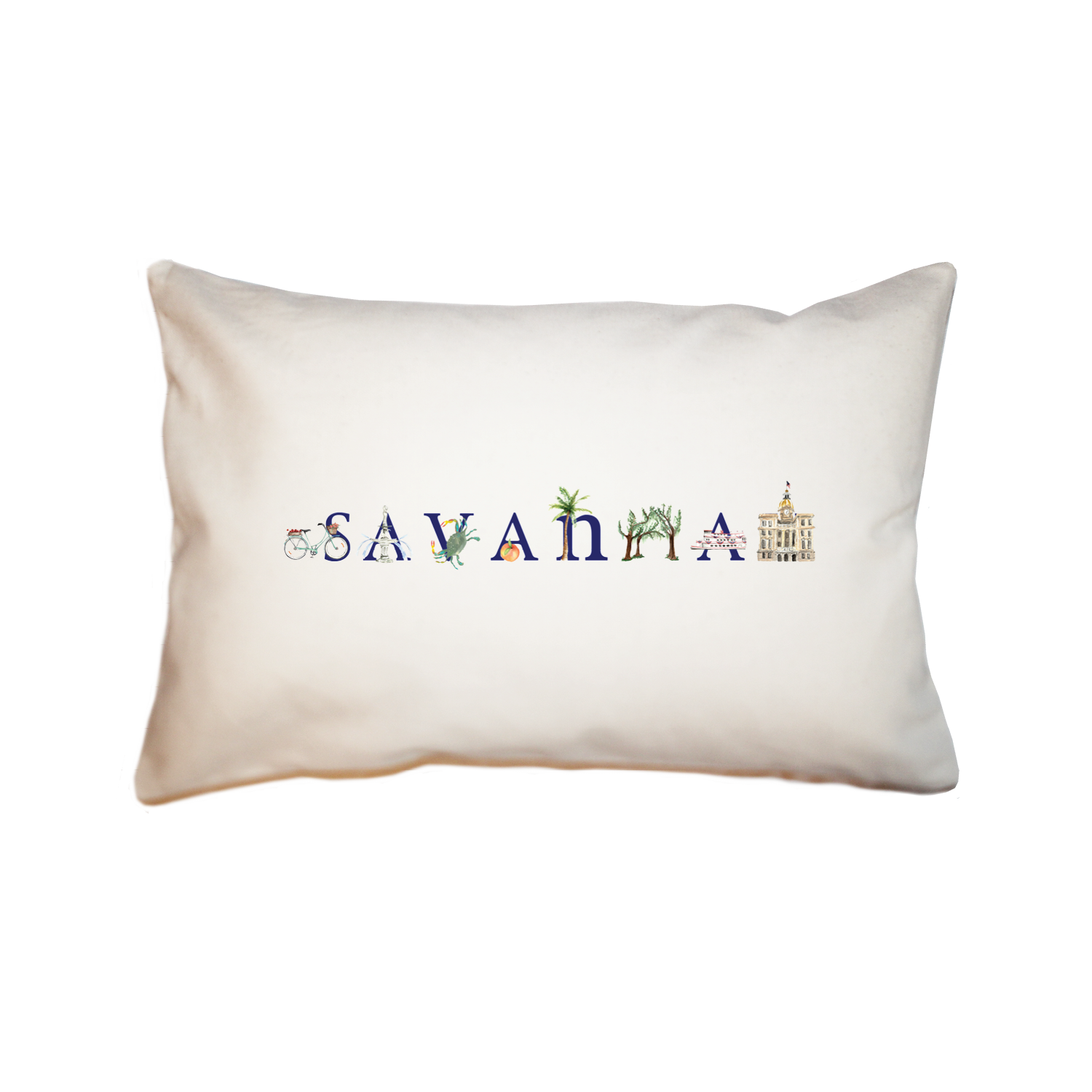 Savannah large rectangle pillow